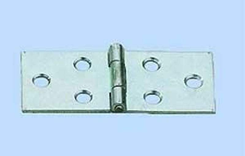 Onward 886XR Hinge, Zinc, 1-1/2 in H x 3-1/2 in W, Back Flap Hinge, 2/PK