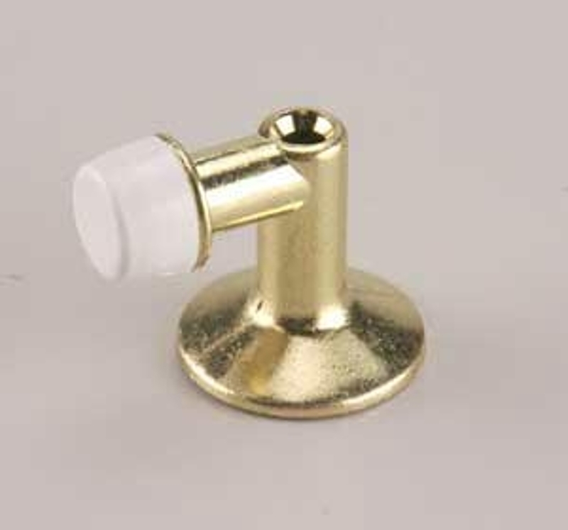 Onward 219BR Door Stop, Metal, Brass