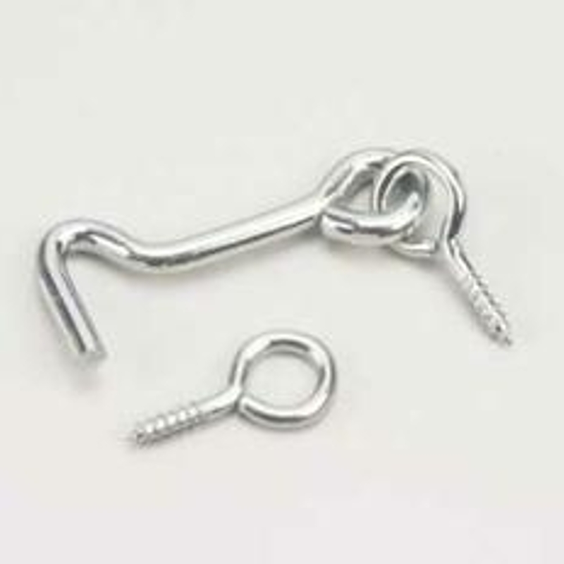 Onward 139XR Gate Hook and Eye, 21/64 in Dia x 2-1/2 in L Dimensions, Steel, Zinc