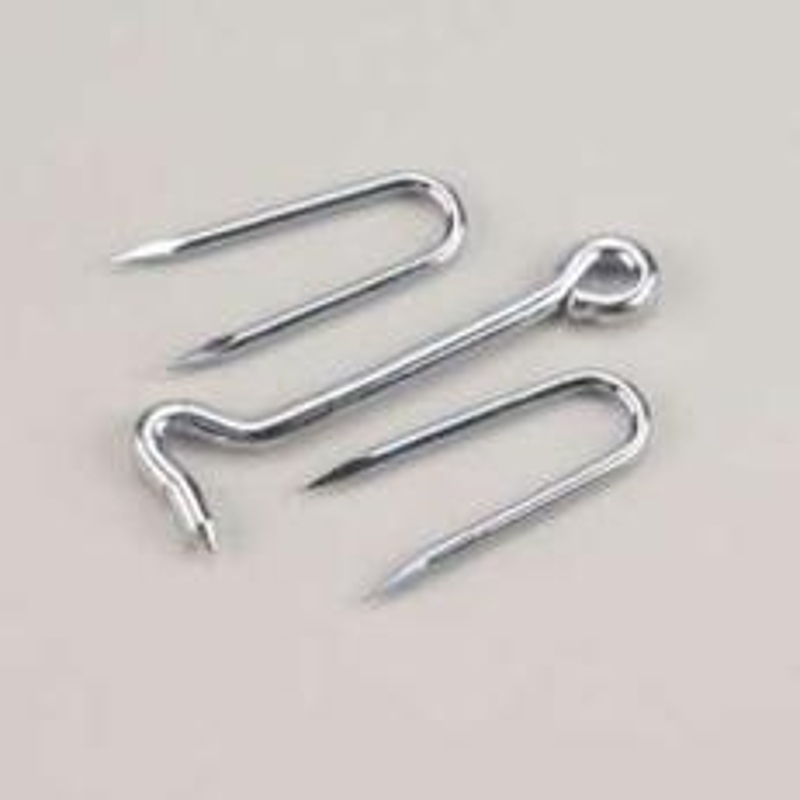 Onward 135XV Heavy-Duty Gate Hook and Staple, 4 in L Dimensions, Steel, Zinc