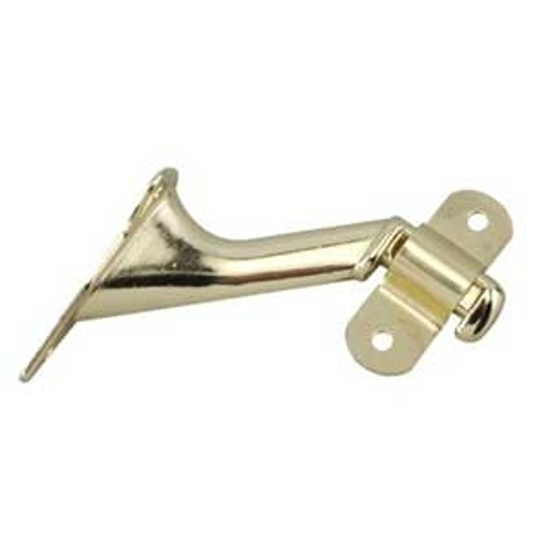 Onward 222BV Handrail Bracket, Metal, Brass, 20/BAG