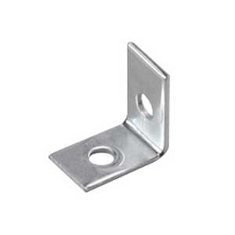 Onward 97X30BC Corner Brace, 3/4 in W, 3 in H, Steel, Zinc, 2.6 mm Thick Material