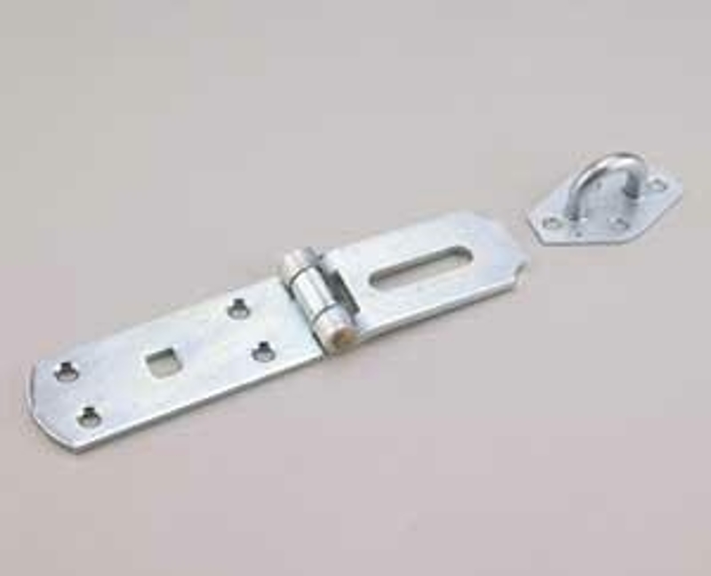 Onward 320XV Regular-Duty Hasp, 233 mm L, 50 mm W, Steel, Zinc, 9.5 mm Dia Shackle