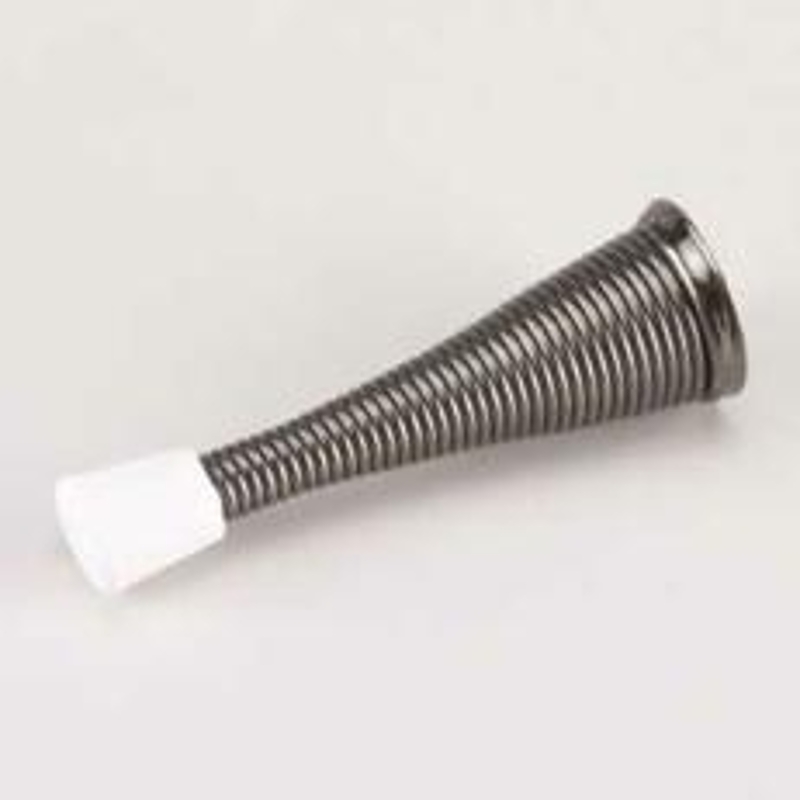 Onward 217BV Flexible Door Stop, 3 in L, 31/32 in W, 31/32 in Dia Base, 3 in Projection, Metal, Brass, 2 BAG