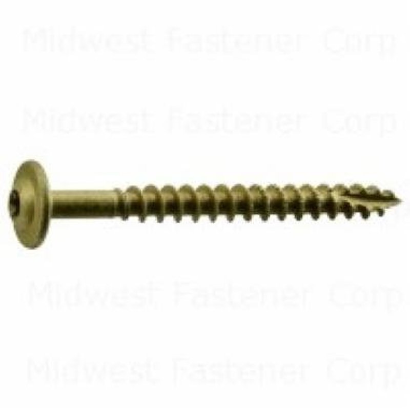 SaberDrive 52533 Lag Screw, 5/16 in Thread, 3 in L, Star Drive, 40 PK