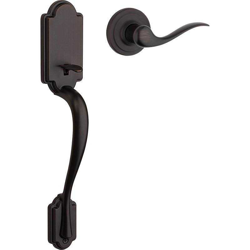 Kwikset Signature Series 815ANXTNL LH 11P 6AL Handleset with Tustin Left-Handed Lever, Arlington, Tustin Design