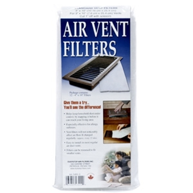 Duststop 64-3491-0 AD-POLY Air Filter, 10 in L, 4 in W, Polyester Frame