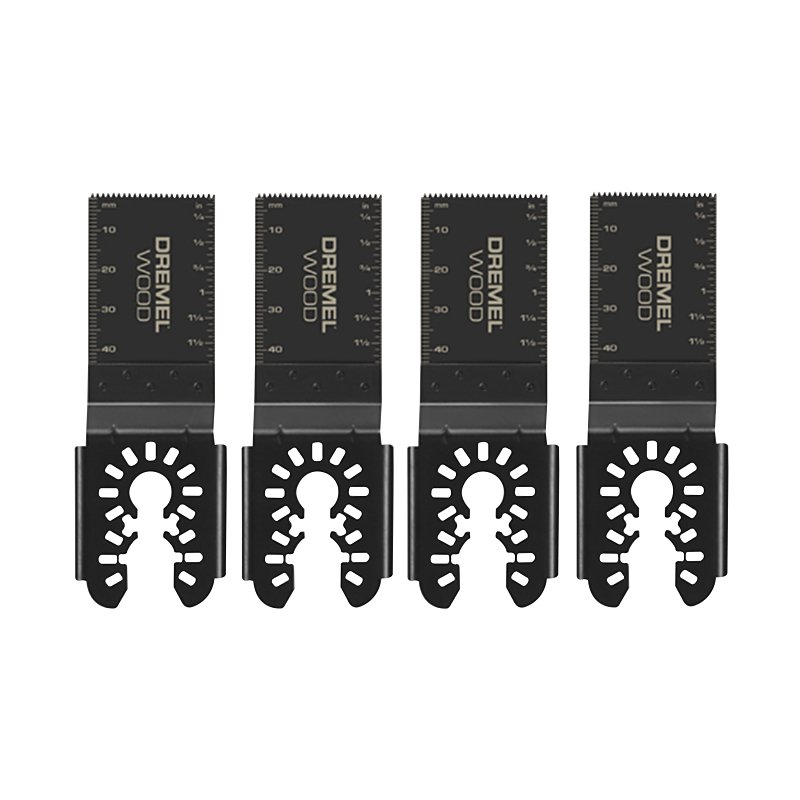 Dremel MM480BU-4 Flush Cut Blade Set, 1-1/2 in W, 2 in L