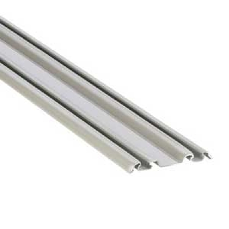 Renin BP112A Door Bottom Track, Powder-Coated, 72 in L