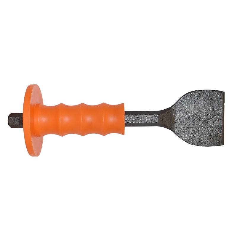 Mayhew 94105 Handguarded Floor Chisel, 2-1/2 in Tip, 5/8 in Handle