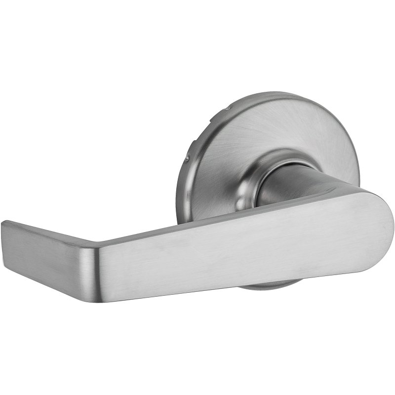 Kwikset 721KNL 26D RCAL UL Passage Door Lock, Lever Handle, Steel