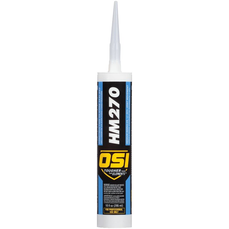 OSI 1494045 Silicone Sealant, Clear, 24 hr Curing, -60 to 400 deg F, 10 fl-oz Cartridge