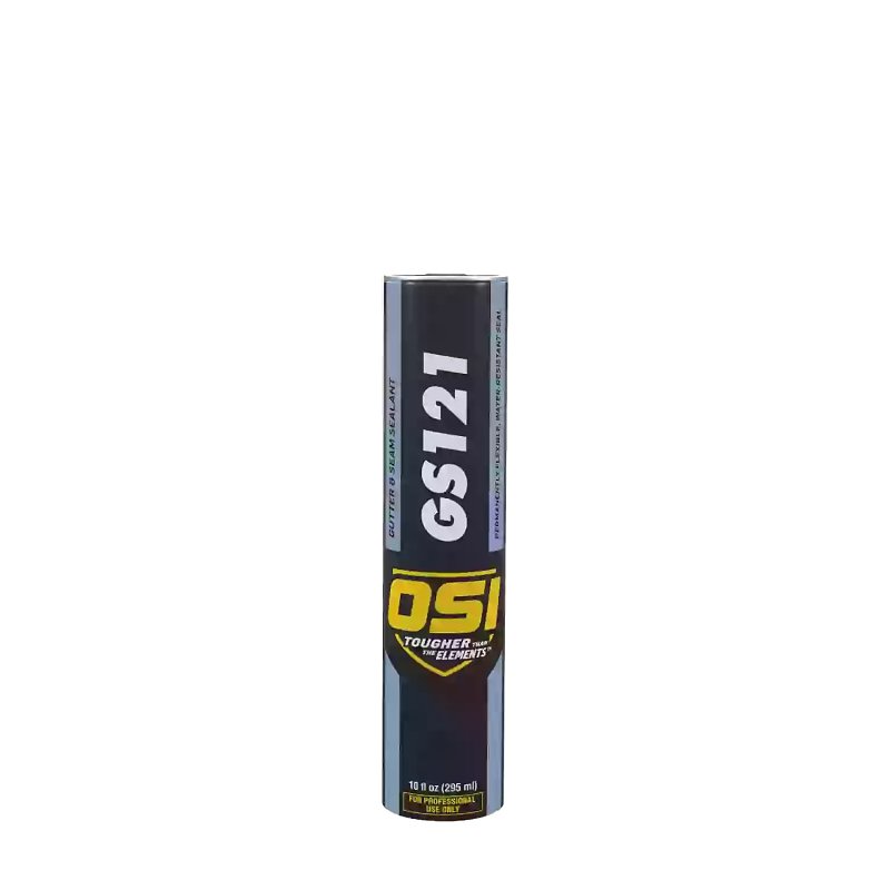 OSI GS121 Series 1939148 Gutter and Seam Sealant, White, Slight Solvent Odor/Scent