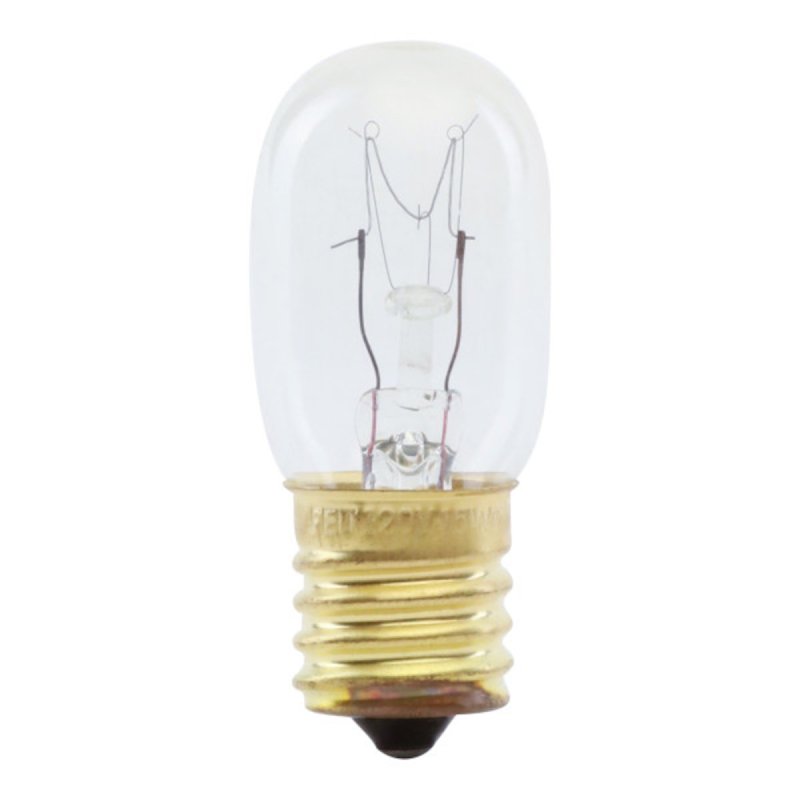 Feit Electric BP15T7N/CAN Incandescent Bulb, 15 W, T7 Lamp, Intermediate E17 Lamp Base, 2700 K Color Temp