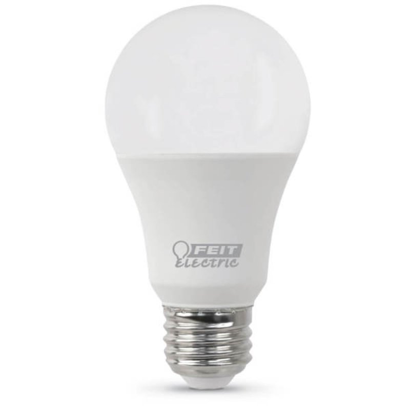Feit Electric A800/827/10KLED LED Lamp, General Purpose, 800 Lumens, 10 W, 120 V, 60 W Equivalent, E26 Lamp Base