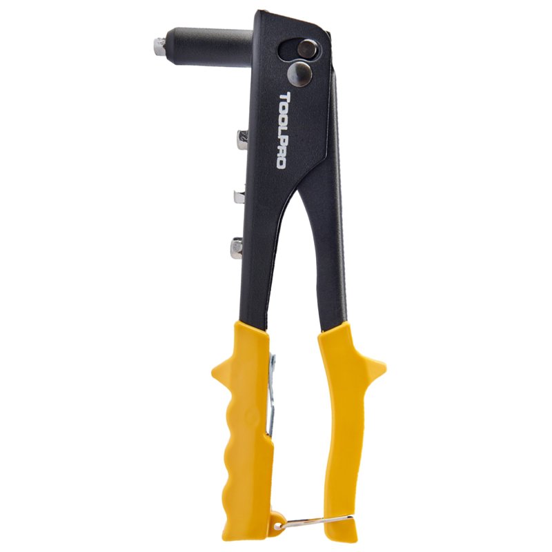 Toolpro TP05100 Hand Rivet Tool, 3/32, 1/8, 5/32, 3/16 in Rivet, Pull Rivet, Cushioned, Non-Slip Handle, 13 in L