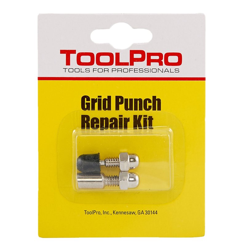 Toolpro TP05070 Grid Punch Repair Kit, Black/Silver, For: Toolpro TP05060 Grid Punch
