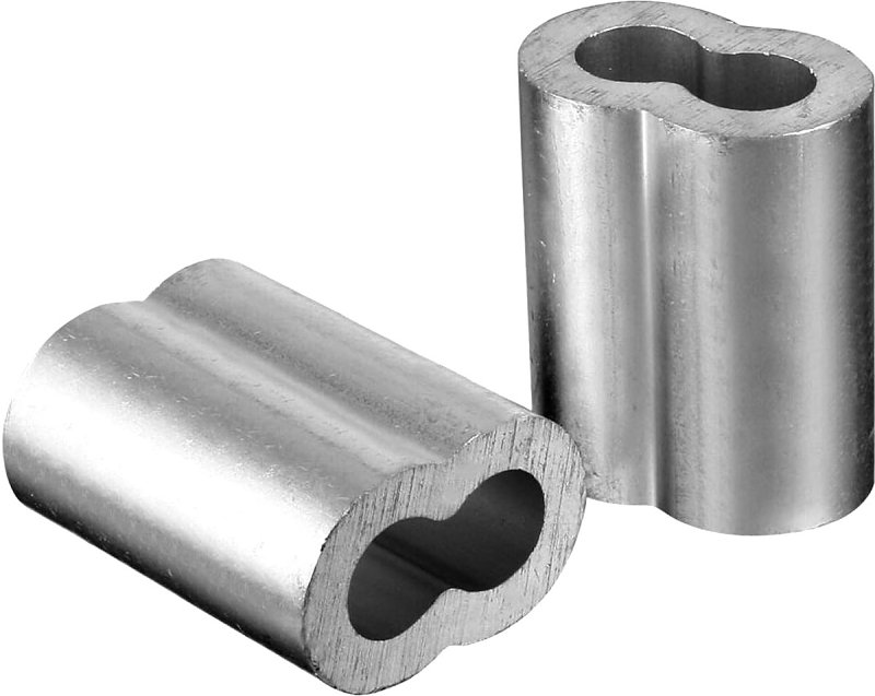 Baron ACSL-14 Cable Sleeve, 1/4 in Dia Cable, Aluminum