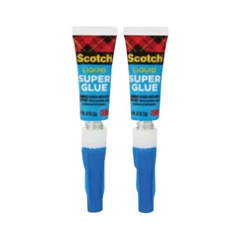 Scotch CBGNHW011109 Super Glue, Liquid, Transparent, 0.07 oz Tube