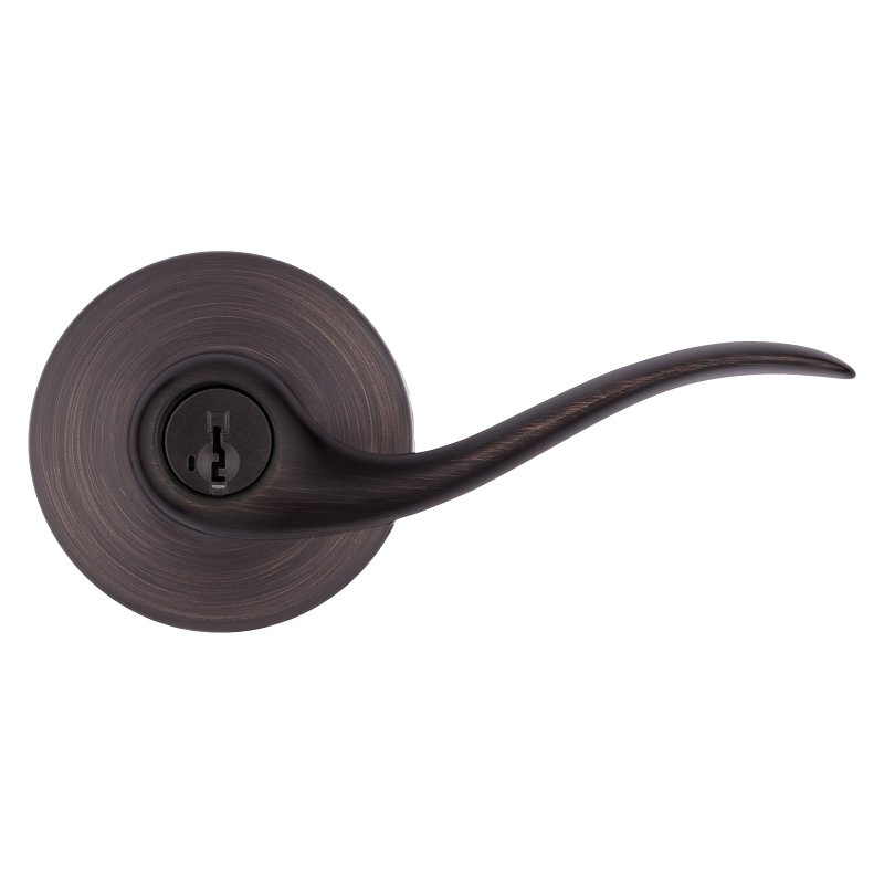 Kwikset Signature Series 740TNL 11P SMT RCS 6AL Entry Lever, Zinc, Venetian Bronze, Re-Key Technology: SmartKey