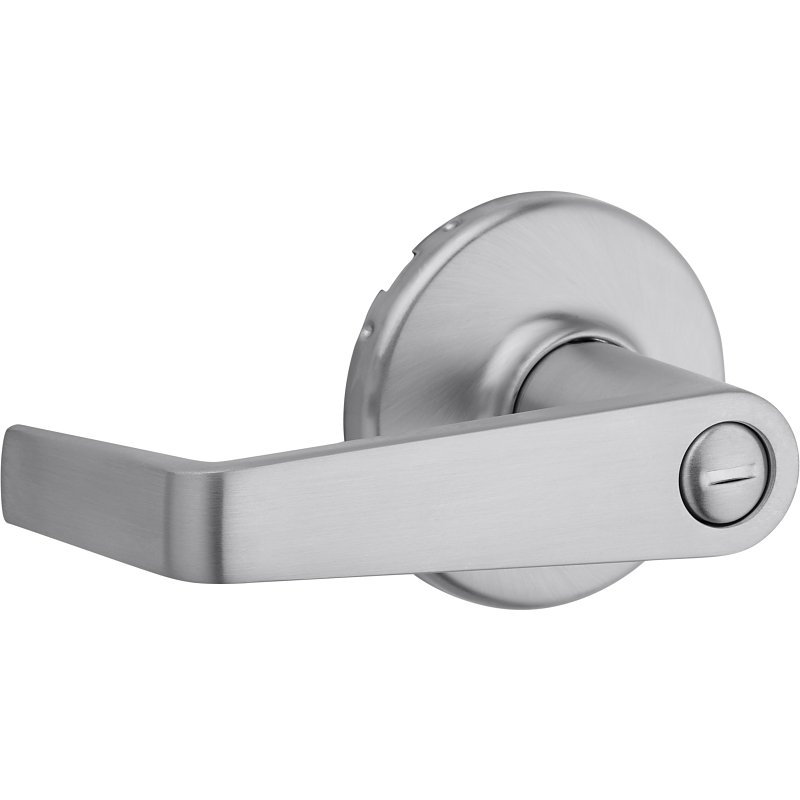 Kwikset 733KNL 26D RCAL UL Passage Door Lock, Pushbutton Lever