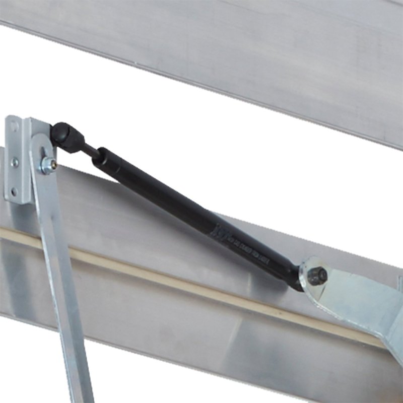 Louisville Fire-Rated Energy Efficient Series AL3040MG-R10FT Attic Ladder, 7 ft 8 in to 10 ft 3 in H Ceiling, 11-Step