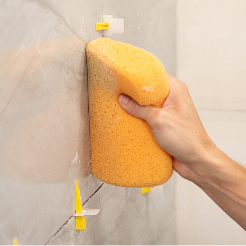QEP 70005-24 All-Purpose Sponge, 7-1/2 in L, 5-1/2 in W, 1-7/8 in Thick, Polyester, Yellow