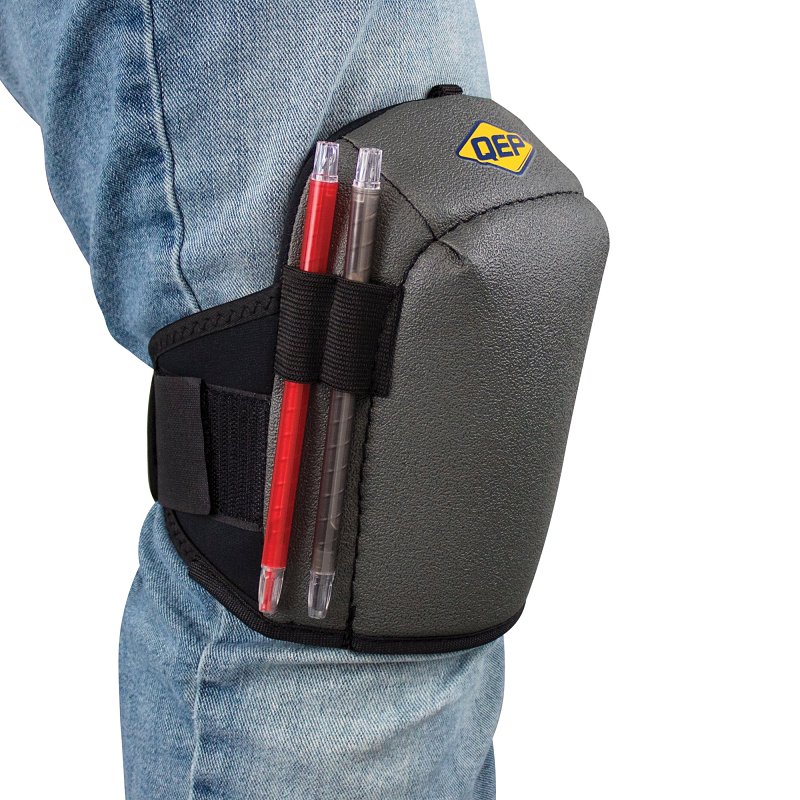 QEP 79634 Comfort Grip Knee Pad, One-Size, Foam Pad, Hook and Loop Closure