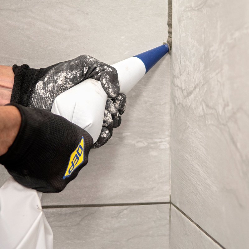 QEP 76000 Grout Bag, 4 qt Capacity, Latex/Polyester, White