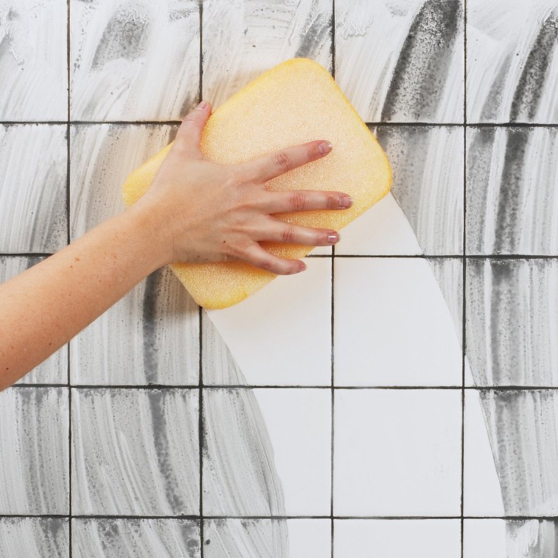 QEP 70007-24 Two-Sided Sponge, 7-1/2 in L, 5-1/4 in W, 1-7/8 in Thick, Synthetic Fiber, Yellow