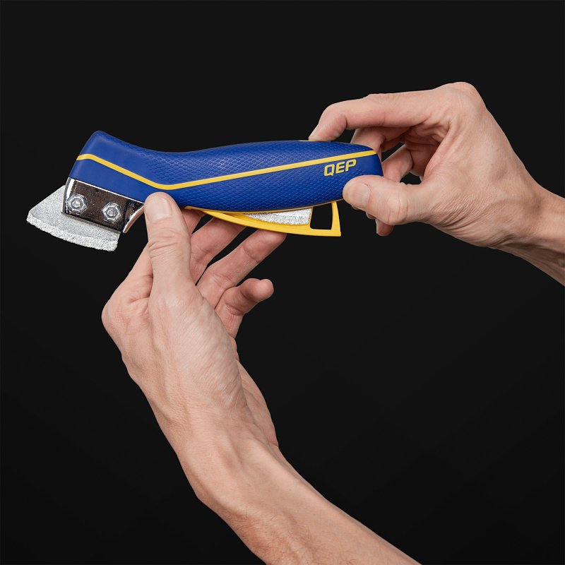 QEP 10093 Grout Saw, 2 in L Blade, 0.13 in W Blade, Carbide Blade, Ergonomic Handle, Plastic Handle