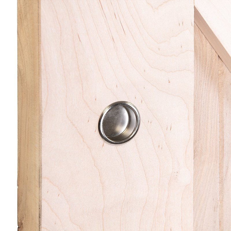 Renin BP0022F-07200-AL Hardware and J-Track Set, 72 in L Track, Aluminum, For: 1-3/8 in THK Bypass Door