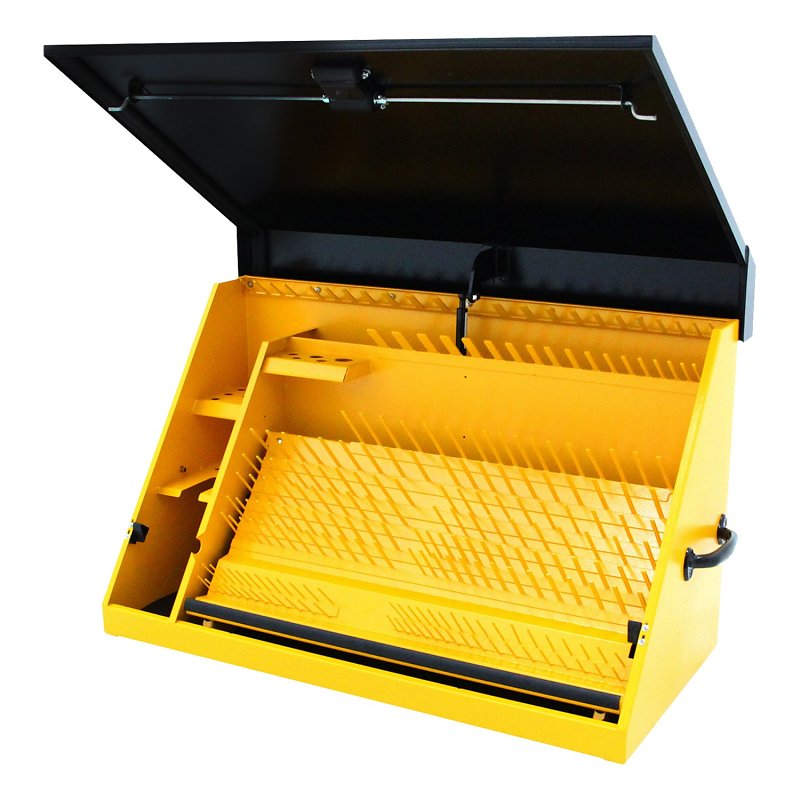 TRIANGLE TOOLBOX Y/BLK 36X17IN