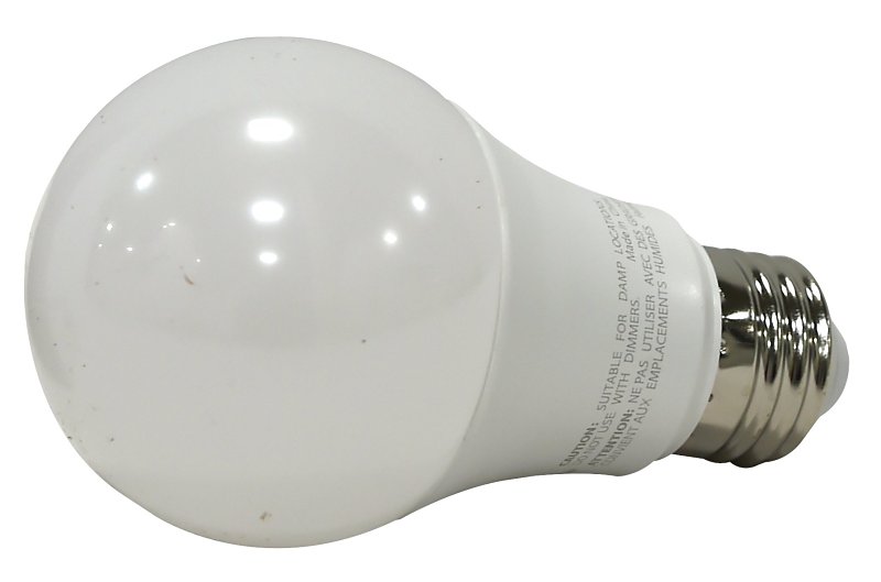 Sylvania 40202 LED Bulb, General Purpose, 800 Lumens, 8.5 W, A19 Lamp, E26 Lamp Base, Frosted, 2700 K Color Temp, 1 CS