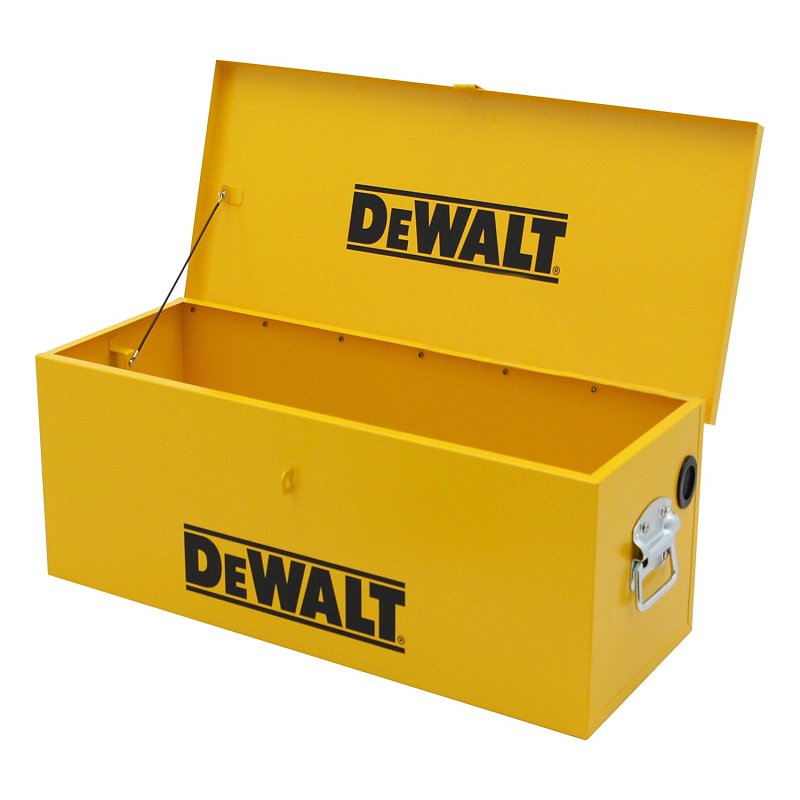 Montezuma DWXUB30Y DEWALT Utility Box, 100 lb, Steel, Yellow, 10.24 in H x 30.12 in W x 12.2 in D Outside