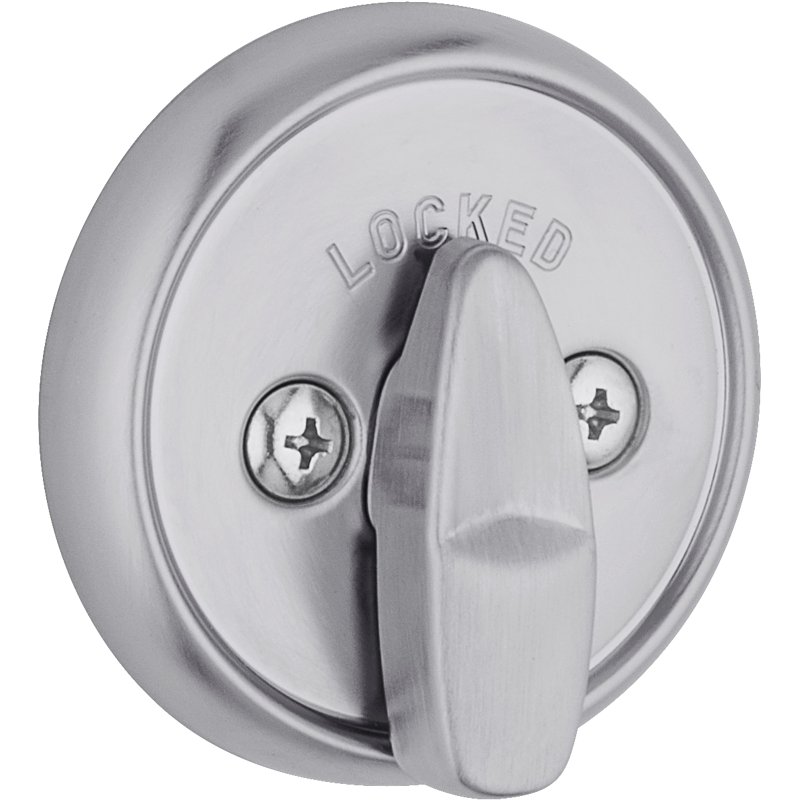 Kwikset Signature Series 780 26D 6AL STRKP K3 Deadbolt, 2 Grade, Keyed Key, Zinc, Satin Chrome, KW1 Keyway
