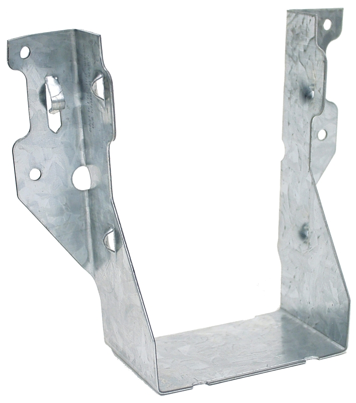 Simpson Strong-Tie LUS Series LUS26-2 Joist Hanger, 4-15/16 in H, 2 in D, 3-1/8 in W, Steel, Galvanized/Zinc, Face