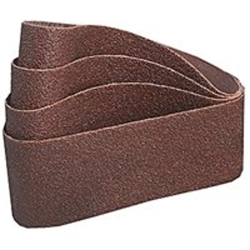 NORTON 27945 Sanding Belt, 4 in W, 24 in L, 60 Grit, Coarse, Aluminum Oxide Abrasive