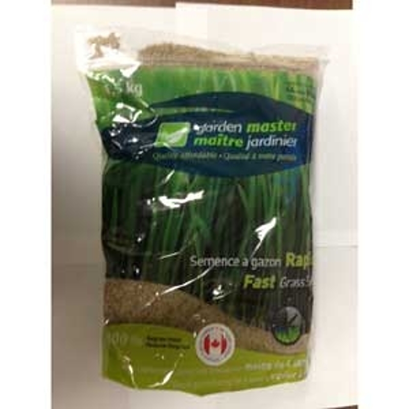 Marques Nuway GMFAST1.5 Grass Seed, 1.5 kg, 44 - 88 sq-m Coverage Area, 4 Weeks Germination Time
