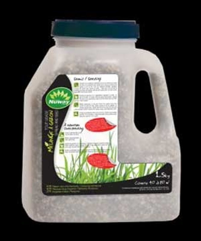 Nuway GMALL4 Grass Seed Mix, All-Purpose Formula, 4 kg