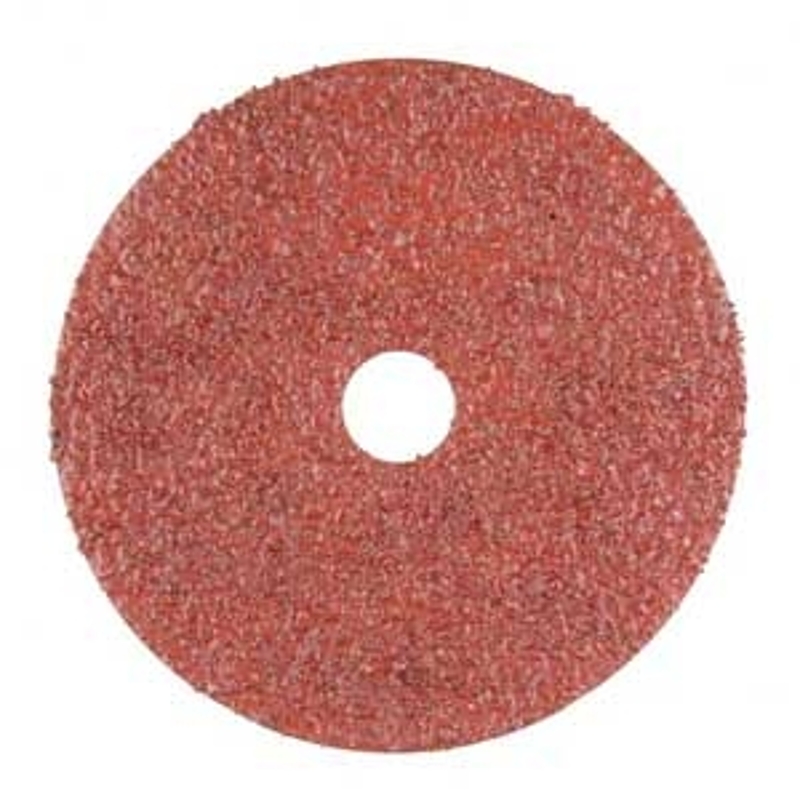 TASK T70024B Sanding Disc, 7 in Dia, 24 Grit, Fiber Backing