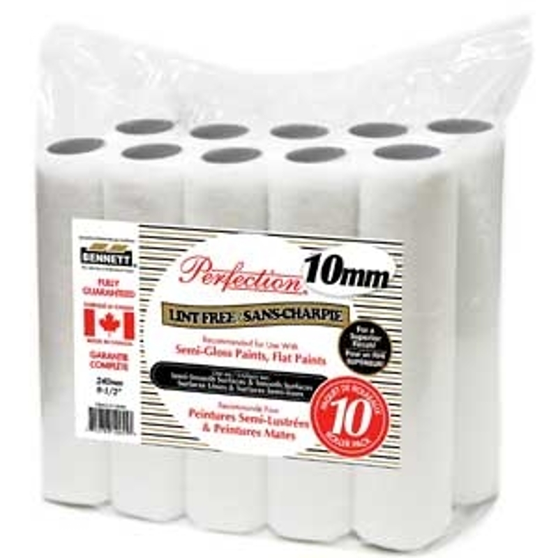 Bennett LINT FREE 10MM Roller Refill, 10 mm Thick Nap, 240 mm L, Fabric