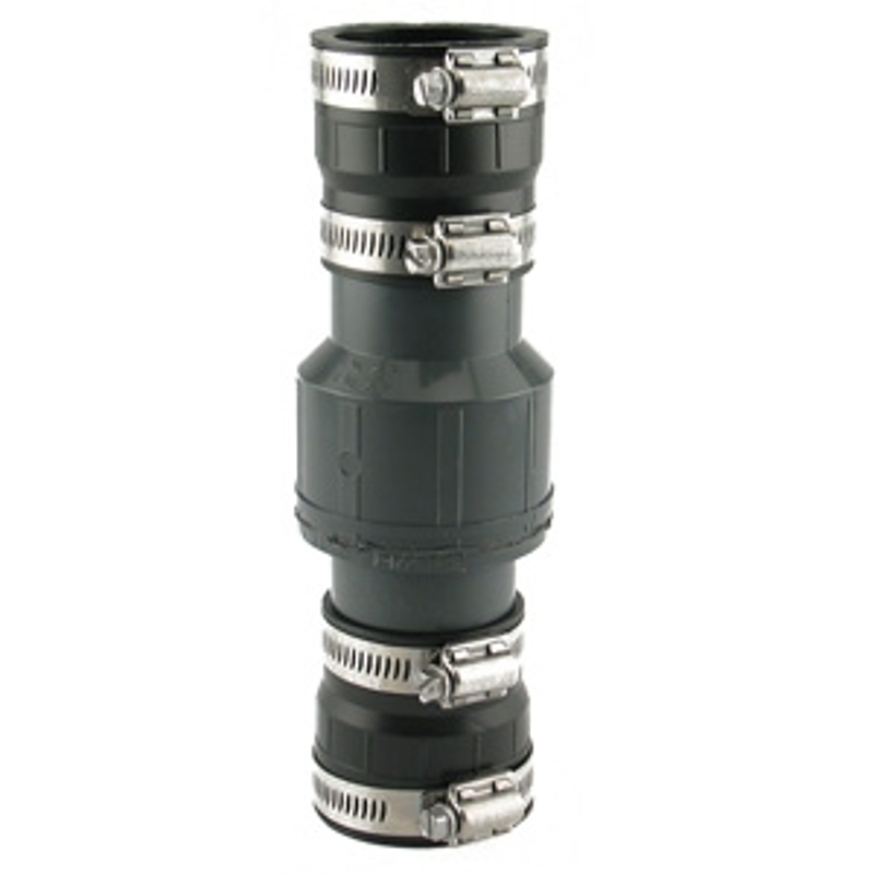 Boshart PE-SPC125-150 Combination Check Valve, 1-1/4, 1-1/2 x 1-1/4, 1-1/2 in, Rubber Body