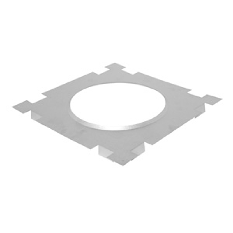 Selkirk SuperVent 2100 JM6FP Finishing Plate, Specifications: 6 in Size, Stainless Steel