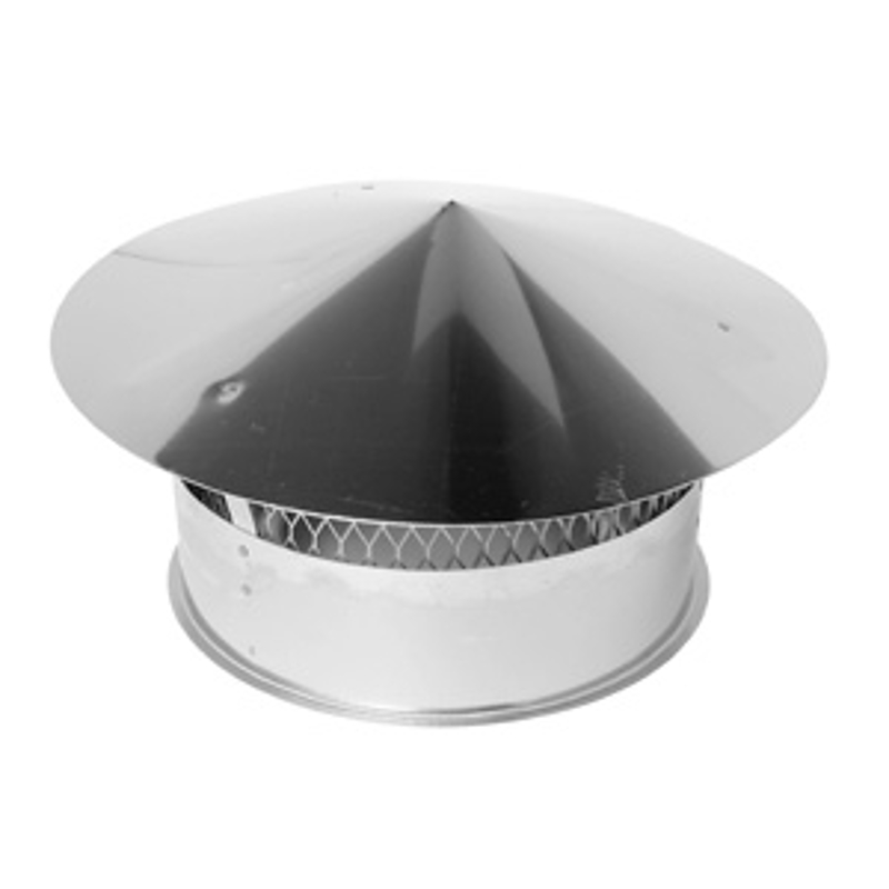 Selkirk SuperVent 2100 JM6RC Standard Rain Cap, 6 in, 12-1/4 in W Cap