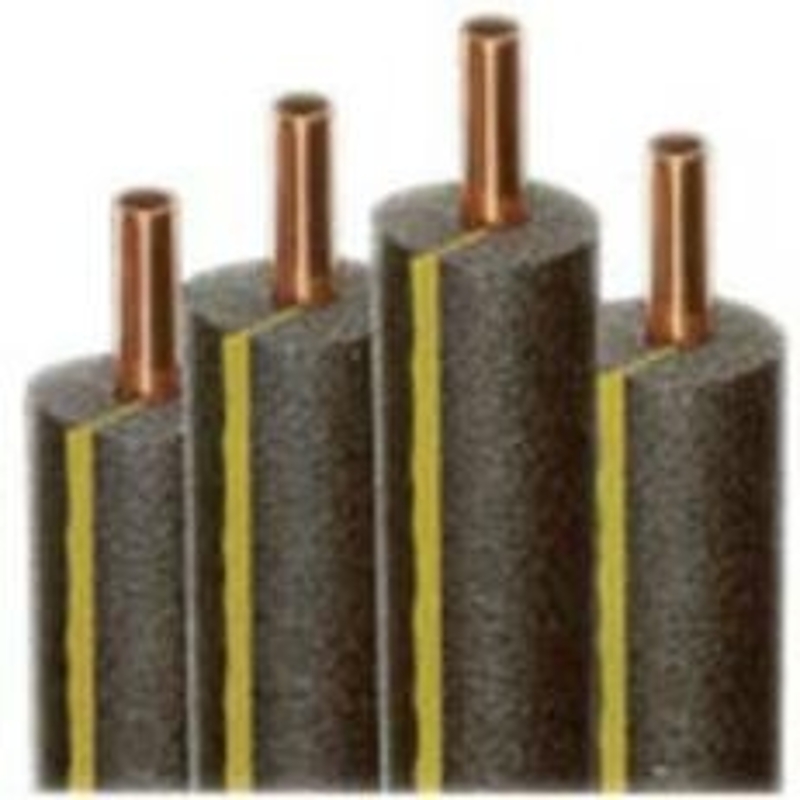 Tundra PR12058TWTU0 Self-Seal Pipe Insulation, 5/8 in ID Dia, 6 ft L, Polyethylene Foam