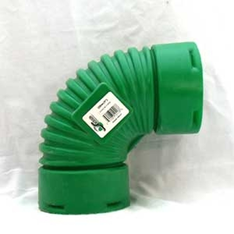Soleno 1C0049 Elbow, 4 in Connection, HDPE