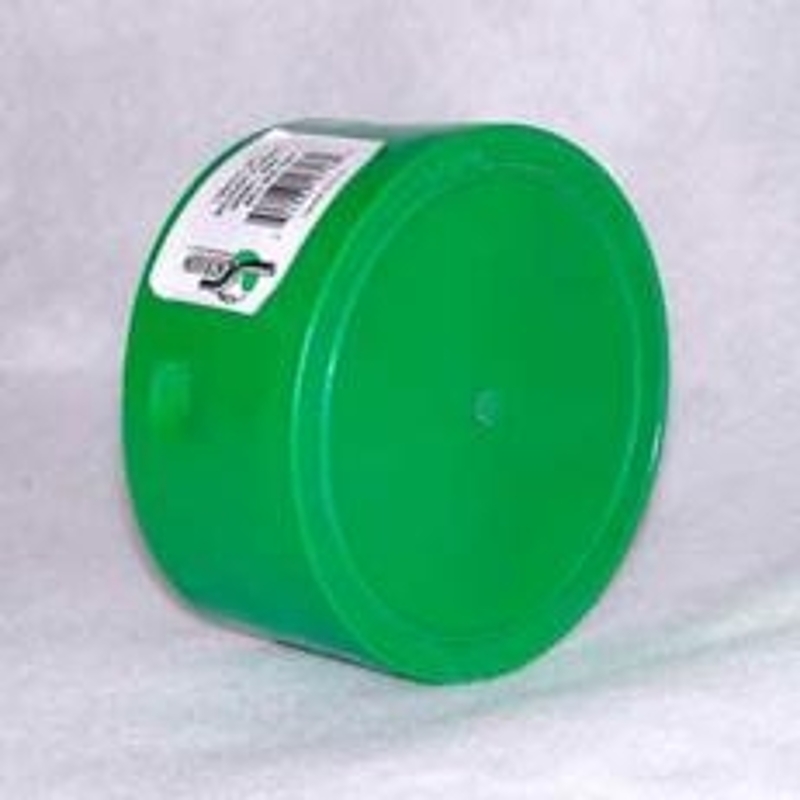 Soleno 2B100CV External End Cap, 4 in Connection, HDPE