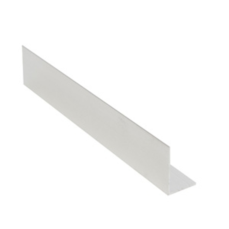 Loxcreen DUA707MLU08 Angle Stock, 8 ft L, 1/16 in Thick, Aluminum, Mira Lustre