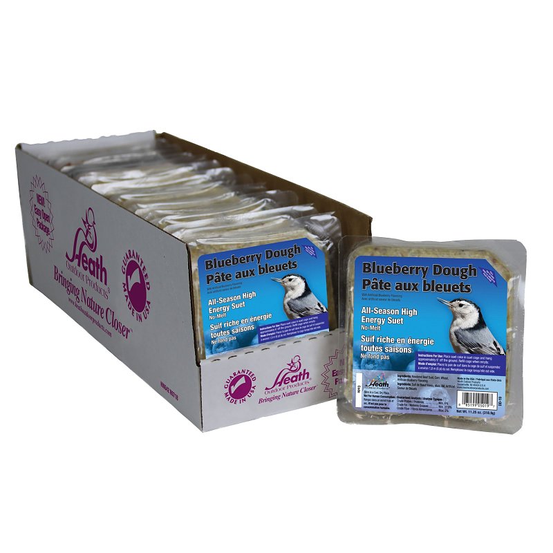 Heath DD-19 Suet Cake, All-Season, Blueberry Dough, 11.25 oz